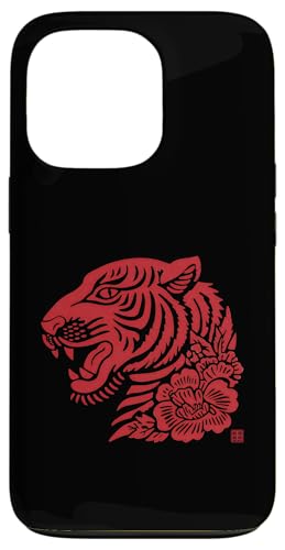 �^�C�K�[�w�b�h �ԕ� ���O �y�[�p�[�J�b�g �A�W�A���A�[�g �X�}�z�P�[�X iPhone 13 Pro �p