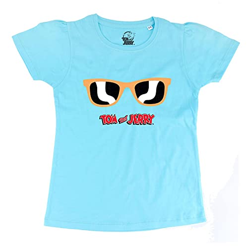 Image of Tom & Jerry by Wear Your Mind Girl's Regular Fit T-Shirt