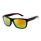 GUKOO Sportsonnenbrille Verspiegelte Fahrradbrille Winddicht Herren Damen, Fahrerbrille Snowboard Brille Verspiegelt Schneebrille