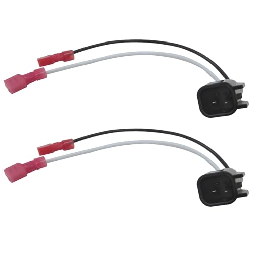 Premium Car Front Rear Door Speaker Wiring Harness for 2000-2014 Ford F150/250 Escape, for Mustang, for Mercury, for 2005-2013 Mazda 3 6 Series Replace Door Speaker Cable Plug