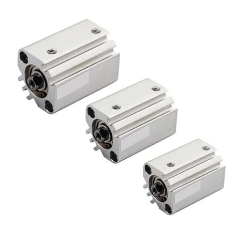 Actuador lineal neumático miniatura CQ2B con carrera de 15mm y diámetro de 12mm