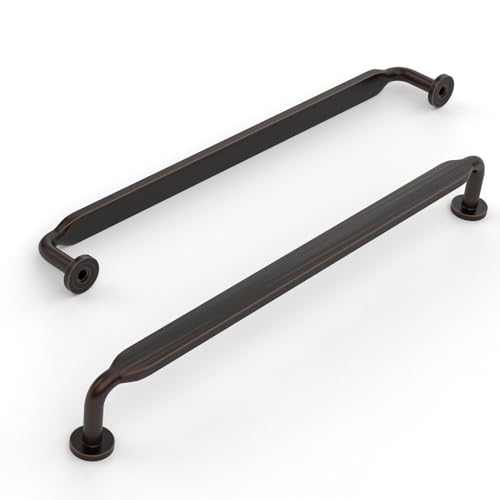 Tiradores de cocina Amerdeco de bronce aceitado para remodelar armarios y cajones del hogar 3