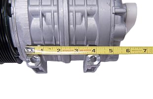 Amazon.com: Trans/Air 512356 TM16 A/C Compressor |12V PV8 8-Groove