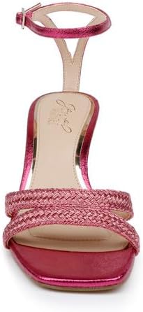 Jewel Badgley Mischka Hayzel Metallic Kitten Heel Sandal - Image 5