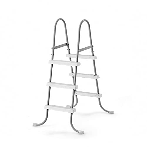 Intex Steel Frame Pool Ladder For 42” Wall Height Pools & 15’ Round Pool Cover #TOP1