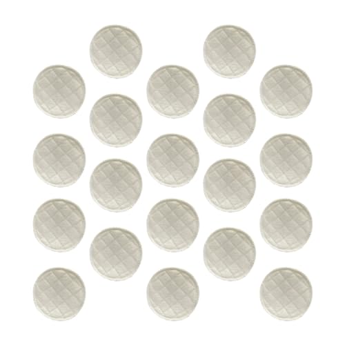 WESIEVYA Lot de 20 Coussinets d'Allaitement Réutilisables Lavables pour Maternité en Coton 3 Couches Ultra Absorbants Respirants et Confortables, Adaptés...