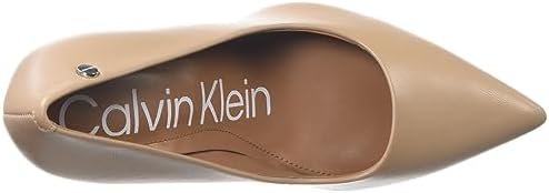 Calvin Klein Women's Brady Pump, Desert Sand Leather, 8 | Image 4