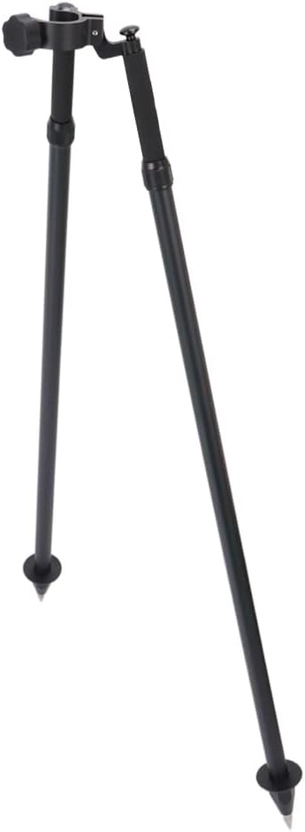 Aluminum Bipod monopod for Leveling Staff and Prism Poles，Carbon Fiber 2M 2Section Survey Pole