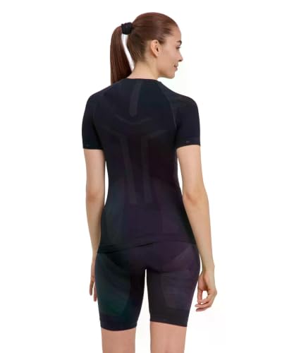 FALKE Damen Warm Round Neck Funktionsshirt Kurzarmshirt Funktionswäsche – Ansicht 2