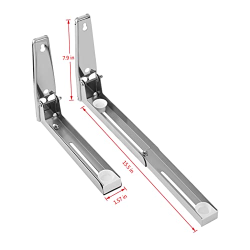 Support de montage universel pour micro-ondes extensible et pliable - 7