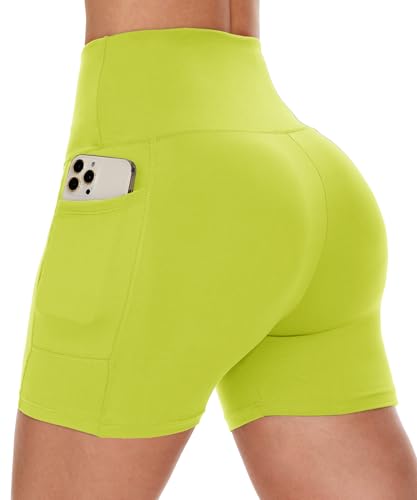 CAMPSNAIL Biker Shorts Women with Pockets - 3