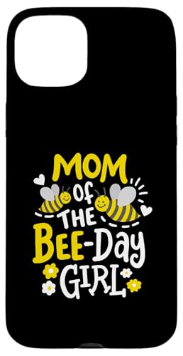 Mom of the Bee-Day Girl ap[eB[ }b`O Ƒ  X}zP[X iPhone 15 Plus p