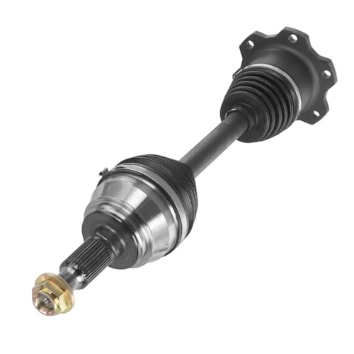 Image of Detroit Axle - 2pc Front CV Axles for 2007-2018 Chevy Silverado 1500, GMC Sierra Suburban Yukon XL 1500 Avalanche Cheyenne Cadillac Escalade ESV EXT, CV Axle Shafts Assembly Replacement