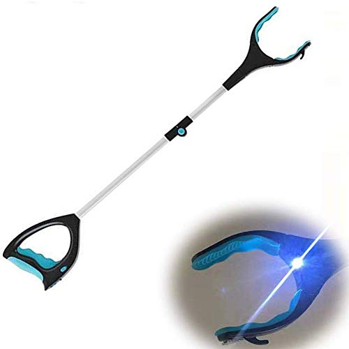 QinnLiuu Recogedor De Jardín De Clip Alargado Recolector De Basura, Herramienta De Ayuda De Brazo Largo Y Práctico: Herramienta De Recogida Y Removedor De Bombilla Con Selector De Lámpara