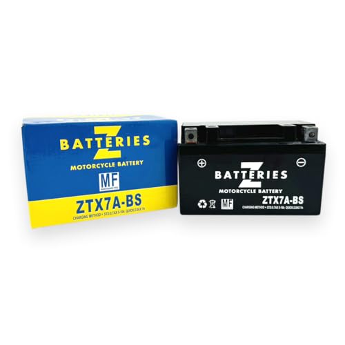 Amazon | Z BATTERIES バイクバッテリー YTX7A-BS ユアサ 互換 ZTX7A