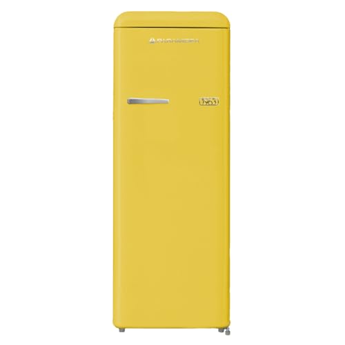 PYRAMIDEA Frigorifero Singola Porta Ventilato 240 Litri Colore Giallo MAMBO2401Y