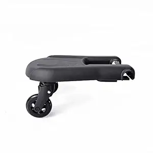 Mompush Ultimate2 Rider Board, Smooth Wheel Ride-On Stroller Board, Non-Skid Surface, Holds up to 50 Pounds