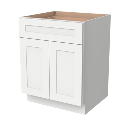 HCIOAN Double Door Shaker Base Cabinet
