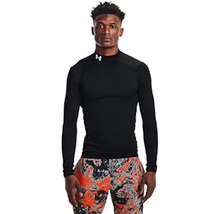 Under Armour ColdGear – Camiseta de compresión para hombre, con cuello alto falso