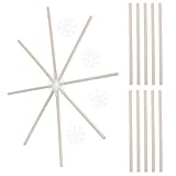 Création de modèles sans effort : utilisez des tiges de bois et des bâtonnets de bois pour réaliser des projets artistiques, des maquettes éducatives et des jouets à assembler, favorisant ainsi l’apprentissage par la pratique