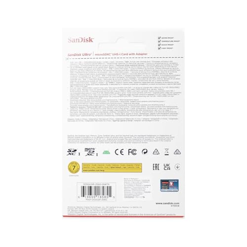 Feito para Amazon SanDisk cartão de memória microSD de 256 GB para tablets Fire e Fire TV