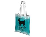 ⭐ STRUTTURA - Shopper con Rifiniture di Alta Qualità. Manici lunghi, resistenti e comodi. E' consigliato un lavaggio delicato.