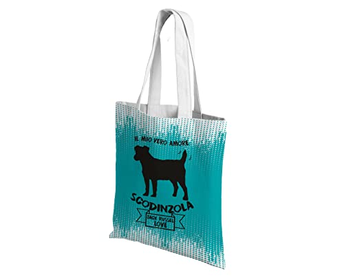 ⭐ STRUTTURA - Shopper con Rifiniture di Alta Qualità. Manici lunghi, resistenti e comodi. E' consigliato un lavaggio delicato.