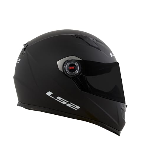 Capacete Ls2 Ff358 Monocolor Preto Fosco 58/M