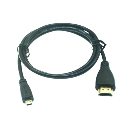 UNbit 0.3M-5M M1ni HD-Adapter M1croHD-Connector 4K HDMI-�݊��P�[�u�� PS3 HDTV DVD XBX PC Pro�P�[�u���ɓK���Ă��܂�(�J���[:HD-066 Micro HDMI�A�T�C�Y: 1.5