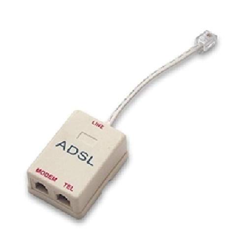 FME 27386 Adaptador de Cable RJ-11 Beige - Adaptador para Cable (RJ-11, RJ-11, Male Connector/Female Connector, Beige)