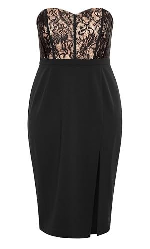 Image of City Chic Women's Plus Size Dress - Perfect Date