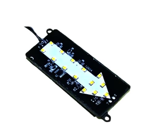 Image of 12V 5W Arrow LED Module Light for Car Bike Number Plate | Decorative Waterproof LED for Vehicle Modification (Pack of 2)