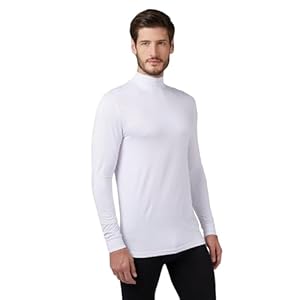 32 Degrees Heat Men’s Lightweight Baselayer Mock Neck – Thermal Long Sleeve Top for Winter Layering