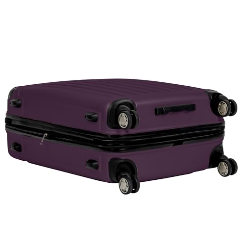 Image of Kenneth Cole Reaction Renegade collection, Midnight Plum, 28-Inch Checked, Renegade
