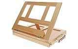 Art Advantage Wood Art Box Easel Paint Set