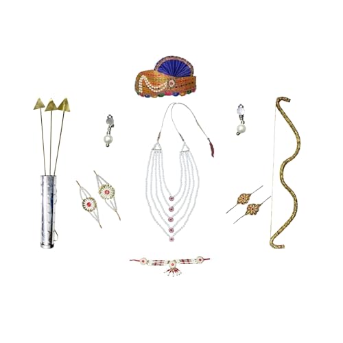 Image of Kaku Fancy Dresses Ram Costume for Kids Infant Baby Ram Dress for Boys with Accessories