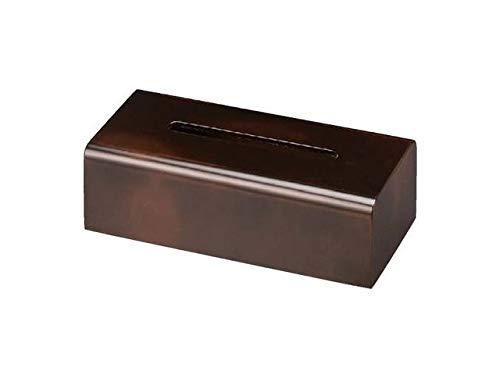 Amazon | 立山ティッシュ BOX 紫檀塗 木 85917850 | 福井クラフト