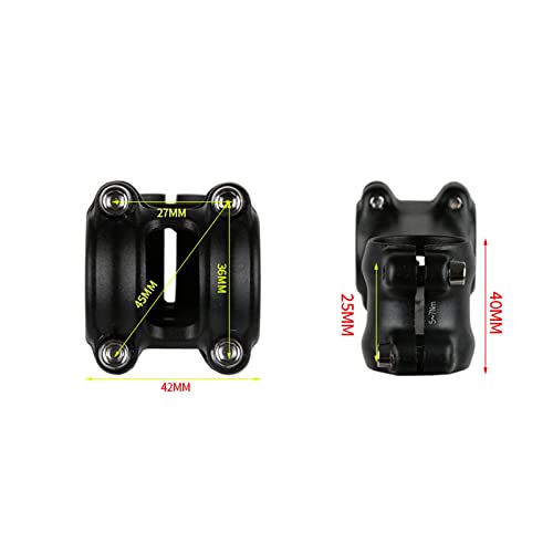 Potences de vélo de montagne en alliage d'aluminium ultra robuste et léger
