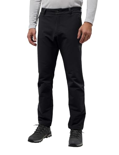 Jack Wolfskin Herren Activate Thermic Pants M Wanderhose, Schwarz, 52 EU
