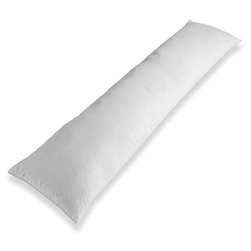 Traversin Plat en mémoire de Forme floconnée - 140cm