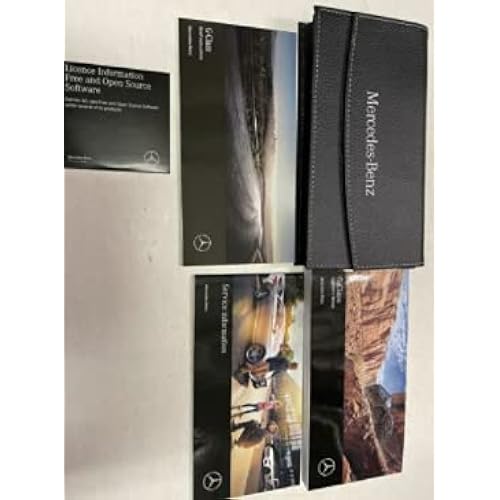 2019 MERCEDES BENZ G CLASS G WAGON G53 G550 Owners Operators Manual Set OEM