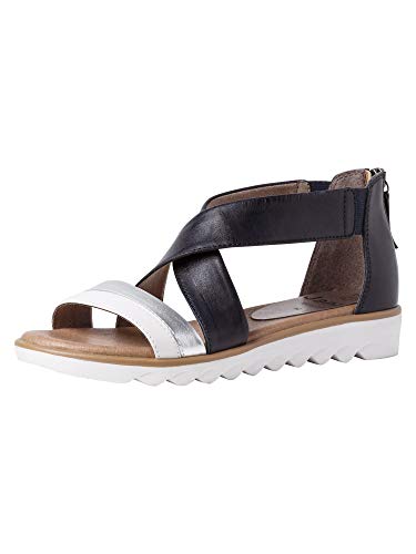 Jana 8-8-28601-26, Sandali Donna, Blu Navy, 37 EU