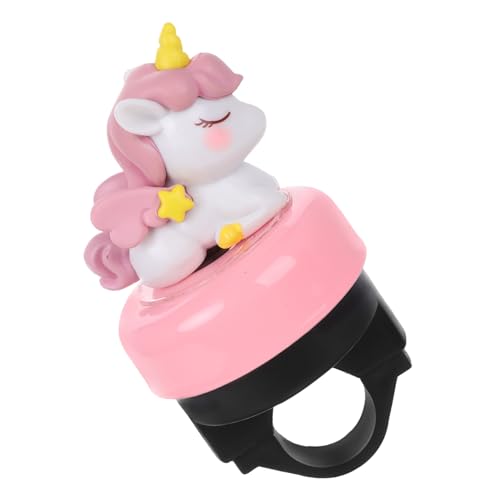 NOLITOY 用自転車ベル ピンクユニコーン キャラクター大音量サウンド 簡単取り付け 自転車 スクーター 電動キックボード対応 女の子向け ア