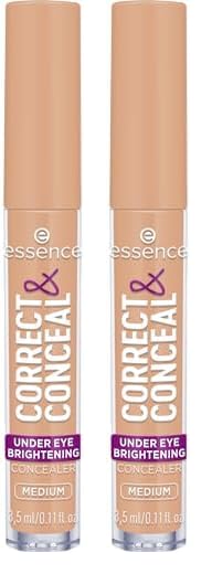 Essence Iluminador Para Las Ojeras Correct & Conceal, Iluminador, Corrector De Color, Natural (3.5Ml) (Paquete de 2)