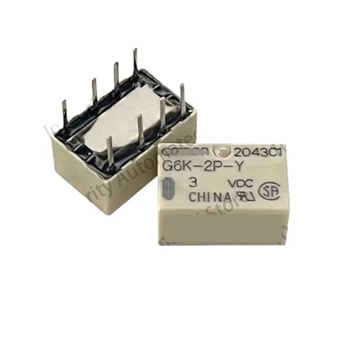 Relais G6K-2G-Y-5 V CC à faible consommation pour signal stable