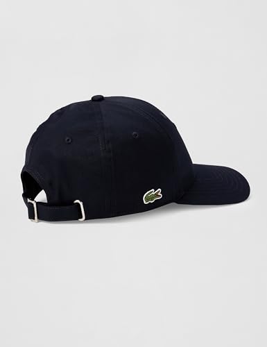 Image of Lacoste Unisex Adult L Embroidered Cotton Twill Cap