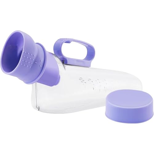 男性用小便器、大容量、防臭カバー付き、漏れ防止設計、携帯トイレ、集尿器、介護者向き、清潔、便利、軽量、キャンプ、旅行、長時間運転、夜間排尿、緊急時、使いやすい携帯トイレ、高齢者向き、尿失禁向き。 (男の子)