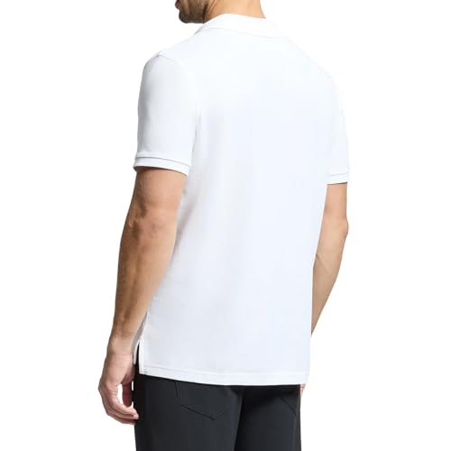 Polo clásico para hombre de punto piqué con logo bordado de animal distintivo miniatura 2