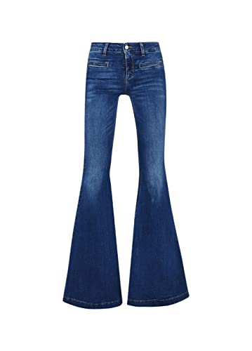 MATERIALE: COTONE Liu Jo Jeans in Denim Scuro a Zampa da Donna (27)