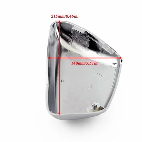 Cache batterie moto chromé premium pour Virago VX750 et VX1100 protection de carénage